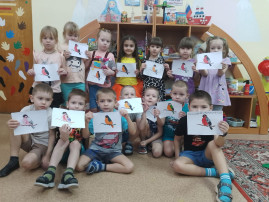 День Снегиря у ребят детского сада Лесная сказка День Снегиря у ребят детского сада Лесная сказка.